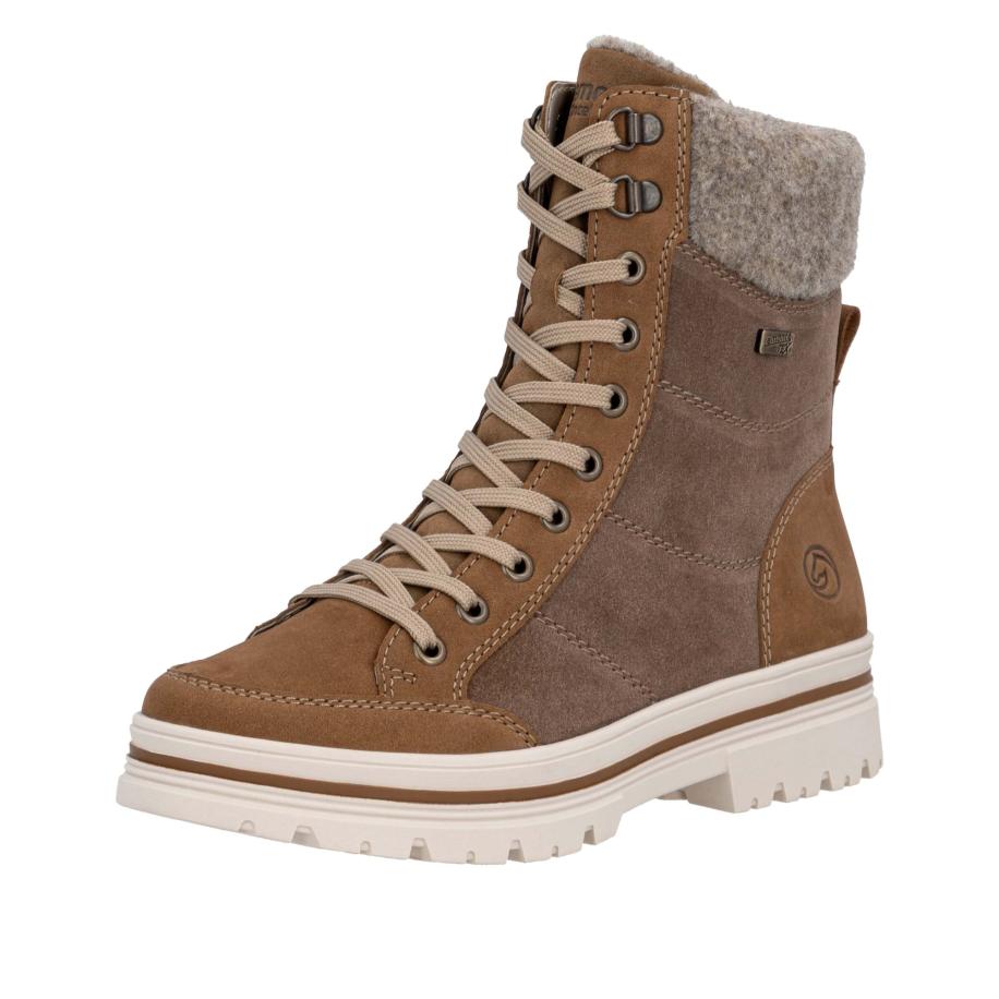 Remonte REMONTE Veterlaarzen bruin / grijs -