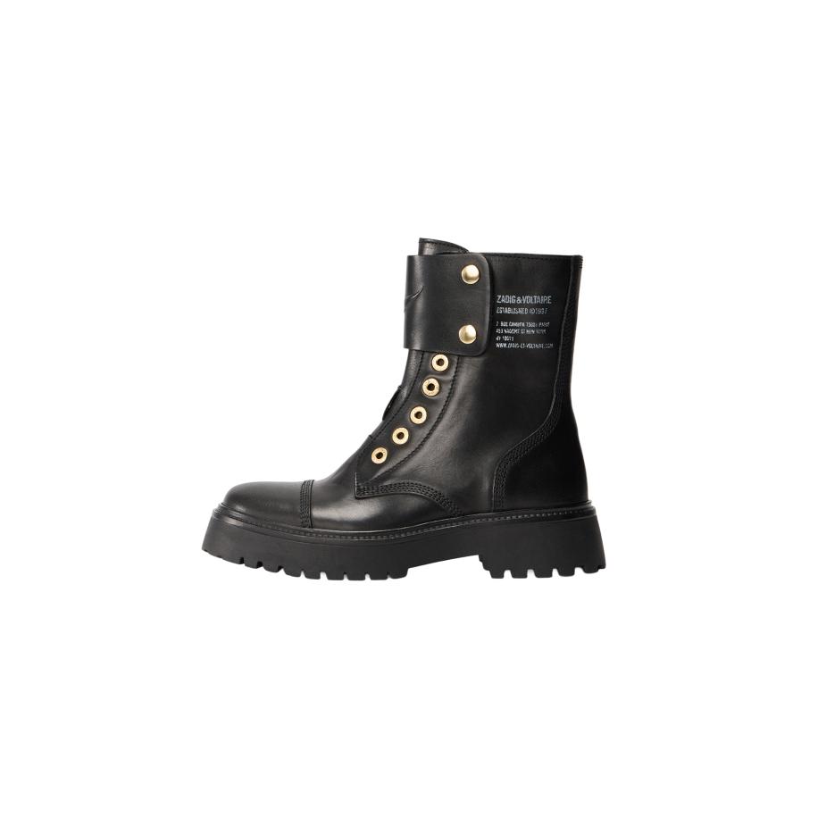 Zadig & Voltaire Zadig & Voltaire Veterlaarsjes JOE zwart -