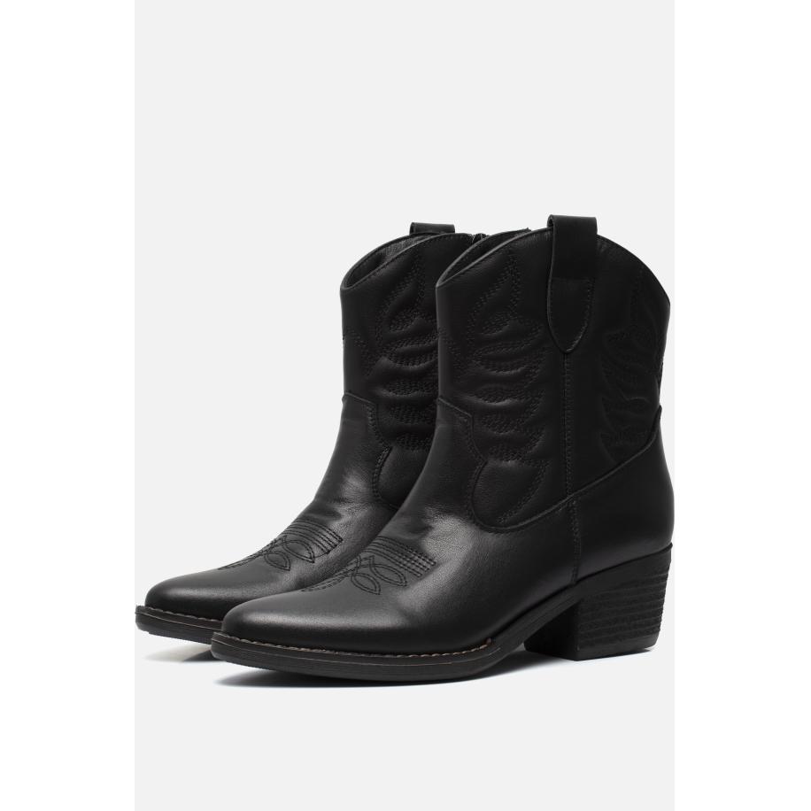 Cellini Cowboylaarzen zwart Leer Zwart