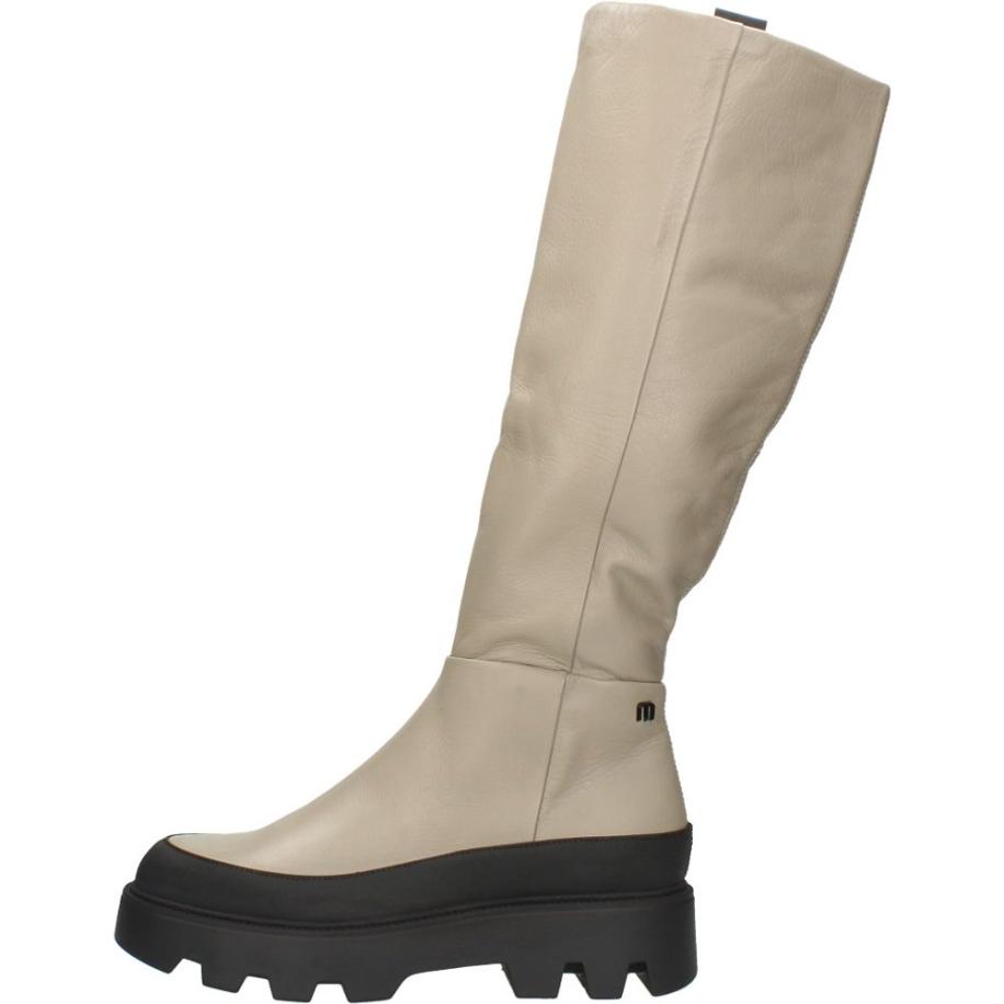 Mjus - Lange Laarzen Wit