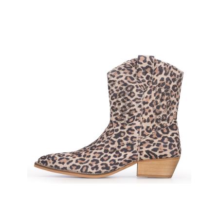 PS Poelman PS Poelman Cowboylaarzen Moco ombergrijs / brokaat / zwart