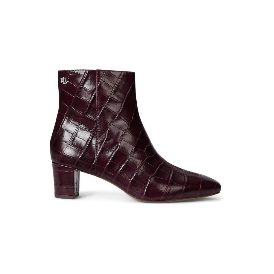 Lauren Ralph Lauren Lauren Ralph Lauren Enkellaarsjes DEMI merlot -