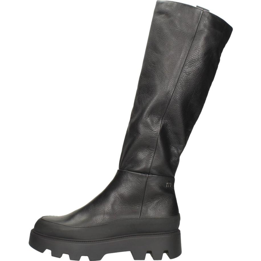 Mjus - Lange Laarzen Zwart