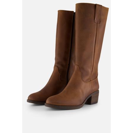 Aqa Hoge laarzen cognac Nubuck