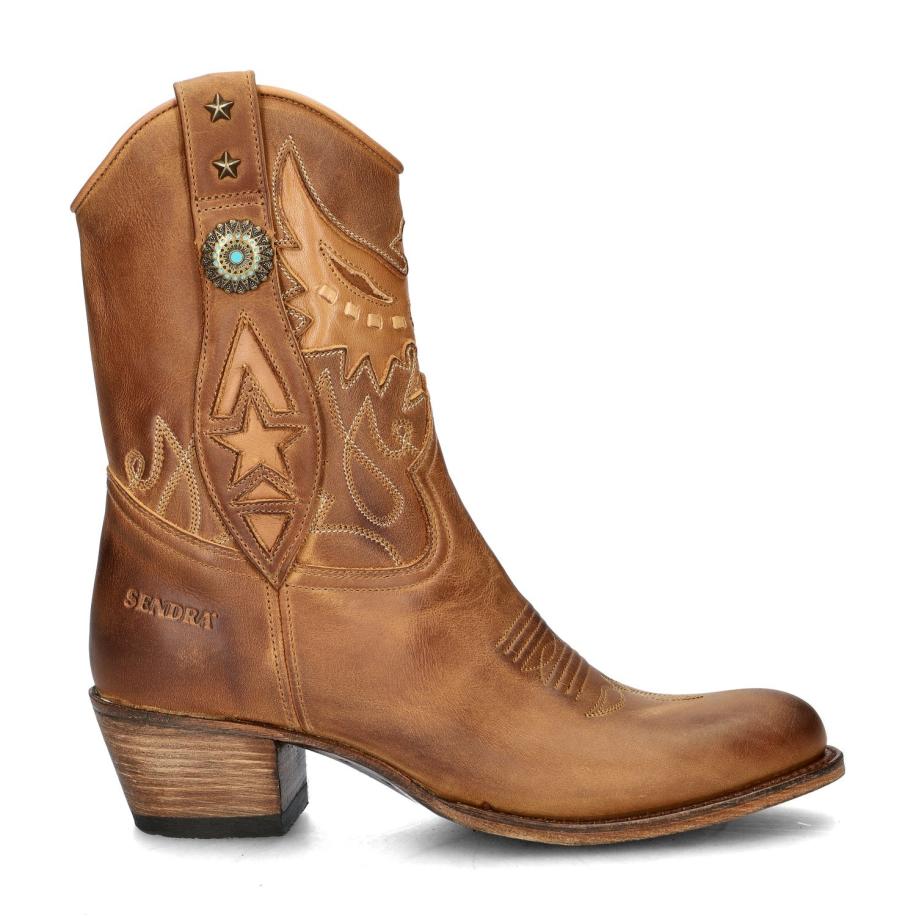 Sendra Debora Insa cowboylaarzen Bruin 465583 Bruin