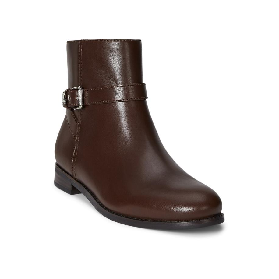 Lauren Ralph Lauren Lauren Ralph Lauren Enkellaarsje BROOKE donkerbruin -