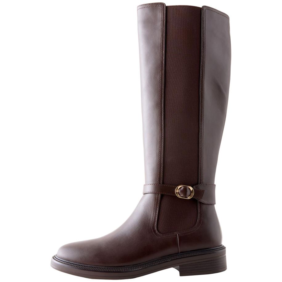 Next Next Laarzen Forever Comfort chocoladebruin -