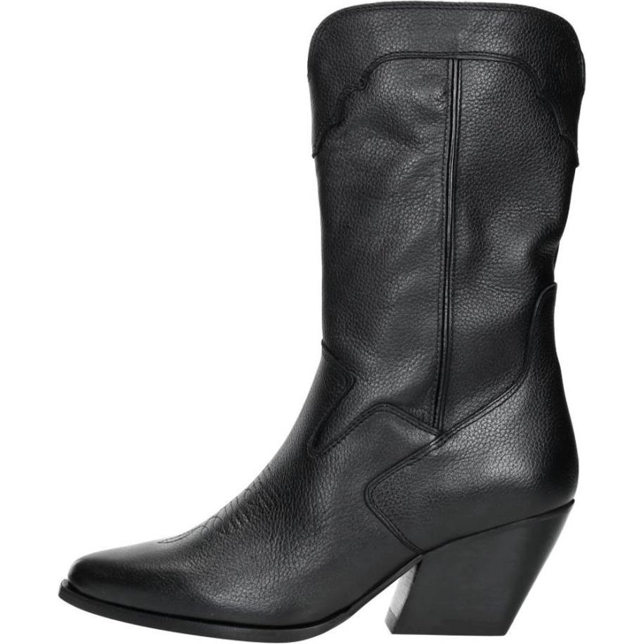Red Rag - Western Boots Zwart