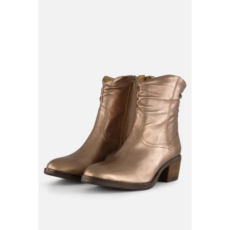 Aqa Cowboylaarzen metallic Leer