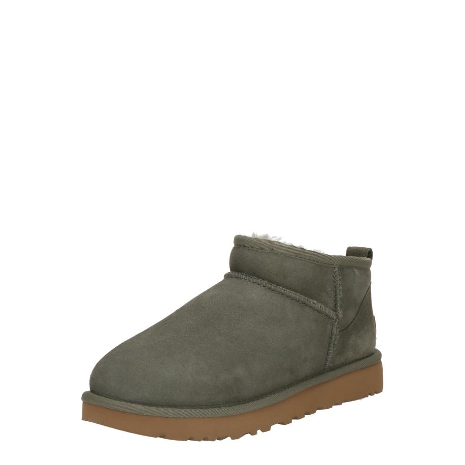 UGG UGG Boots CLASSIC ULTRA MINI donkergroen -