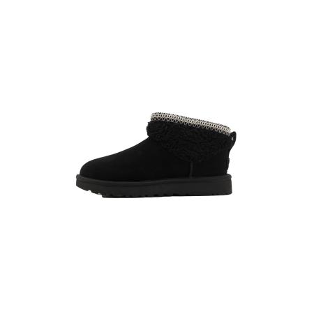 UGG UGG Boots Classic Ultra Mini Maxi Curly zwart