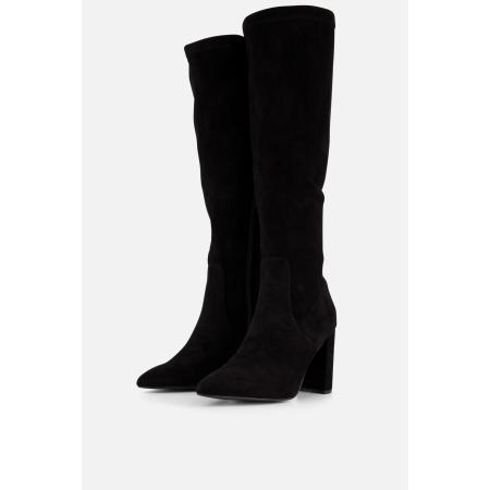 POSH by Poelman Hoge laarzen zwart Textiel