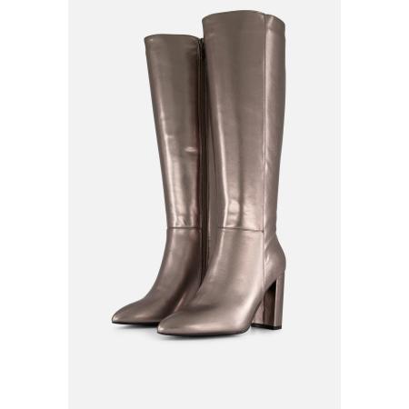 POSH by Poelman Hoge laarzen goud Pu