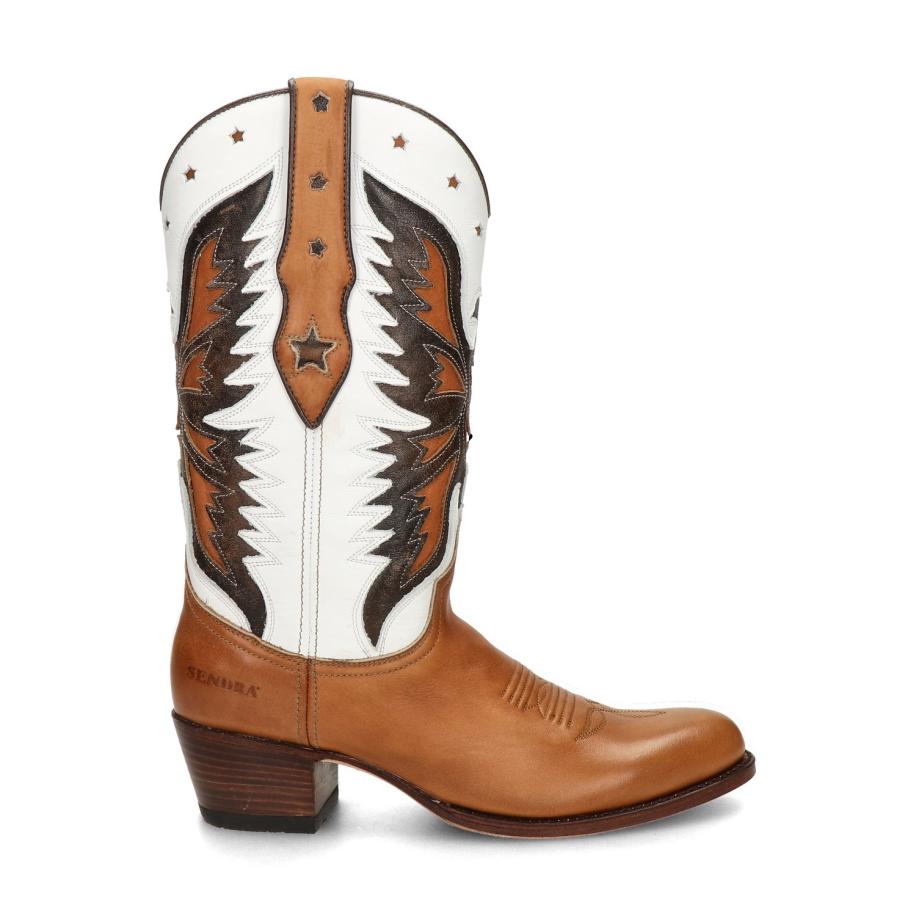 Sendra Deborah cowboylaarzen Bruin 433240 Bruin