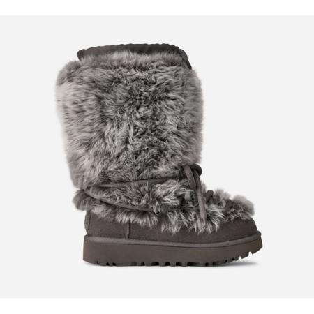 UGG® Classic Tall Chalet-laars in Black, Maat 36, Shearling
