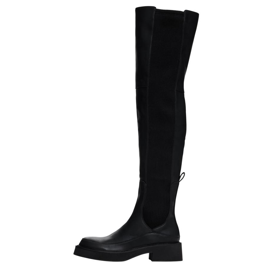 Desigual Desigual Overknee laarzen zwart -