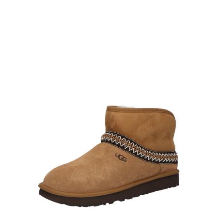 UGG UGG Boots Classic Mini bruin / zwart / wit