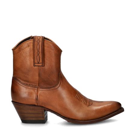 Sendra 13504 Lia Flex enkellaarsjes Bruin 323036