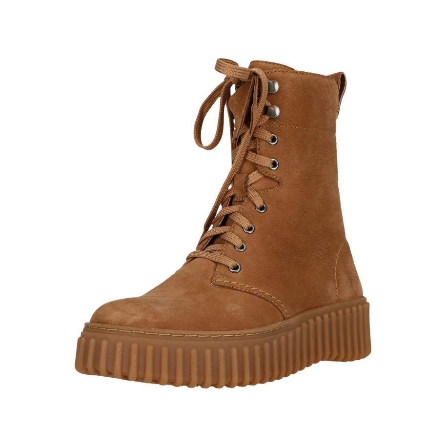 Clarks CLARKS Veterlaarzen Torhill Style cognac -