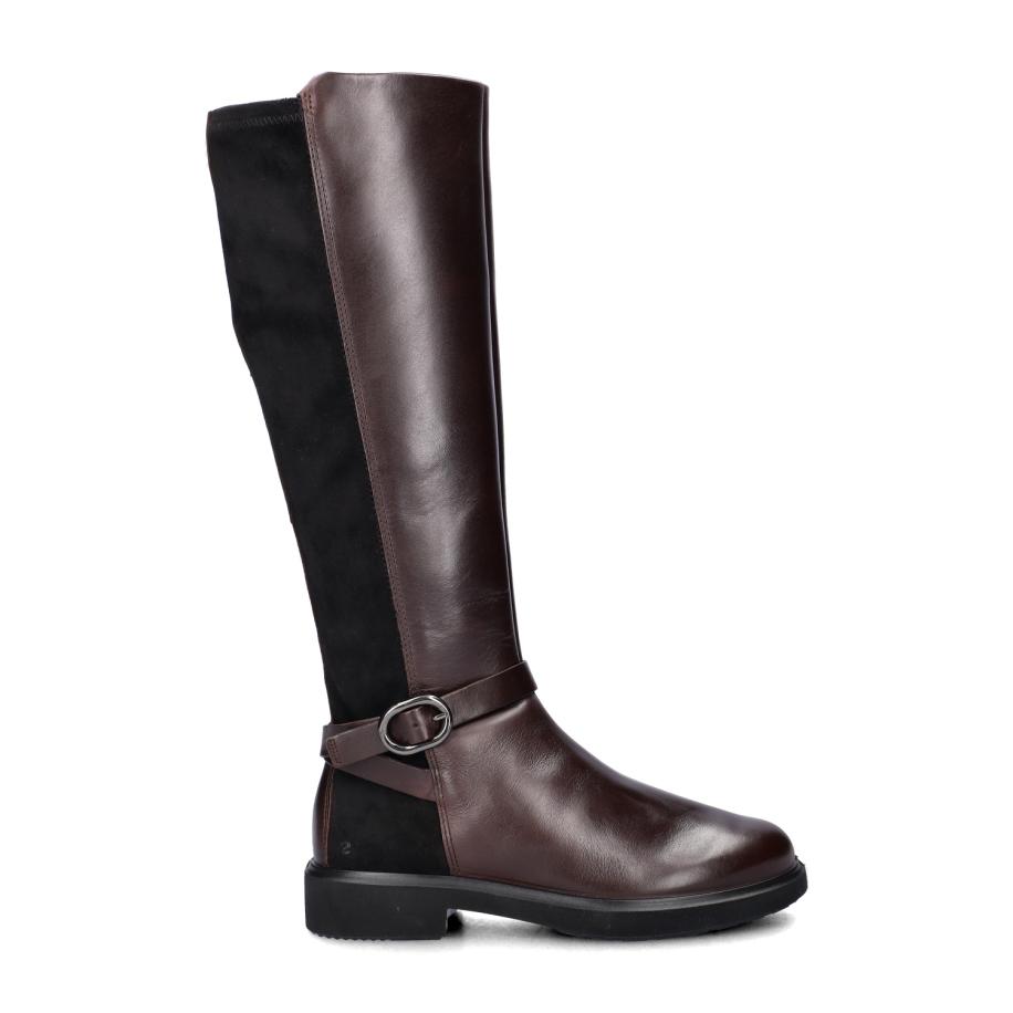 Ecco Metropole Amsterdam hoge laarzen Bruin 491291 Bruin
