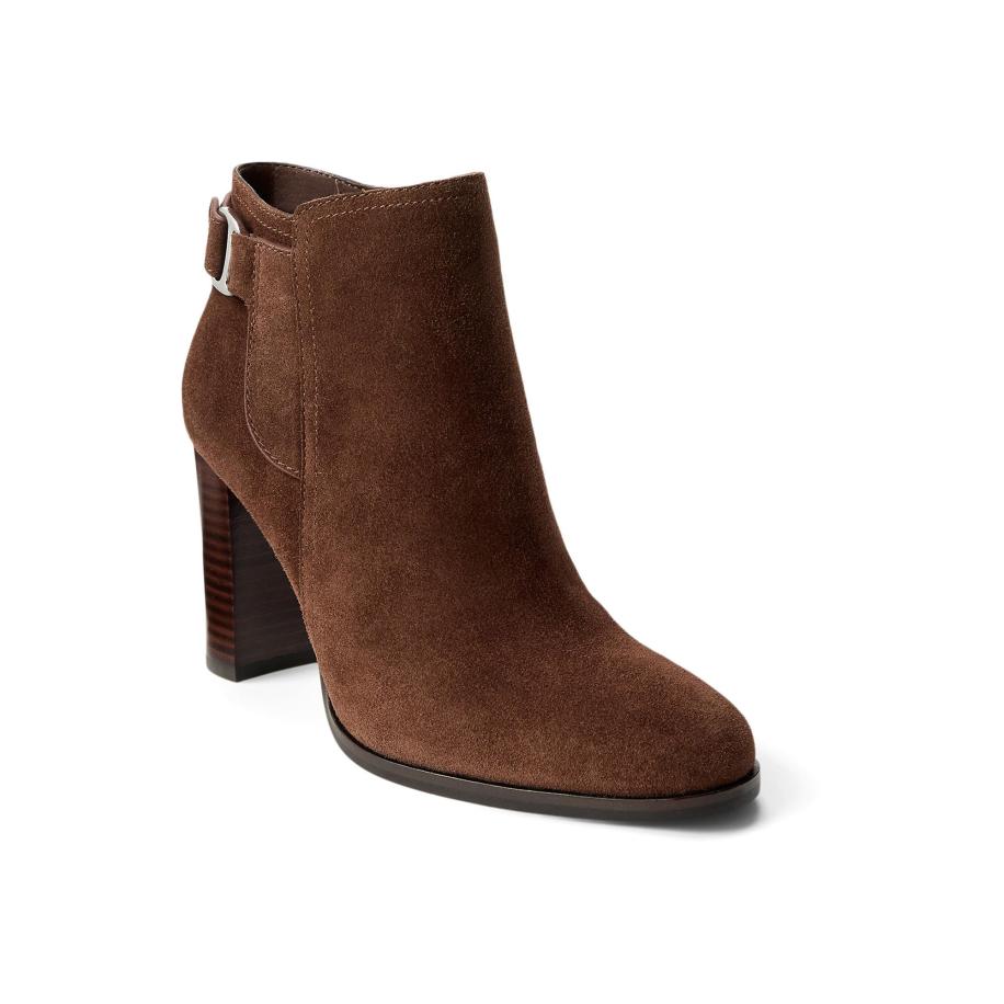 Lauren Ralph Lauren Lauren Ralph Lauren Enkellaarsje TASHA bruin -