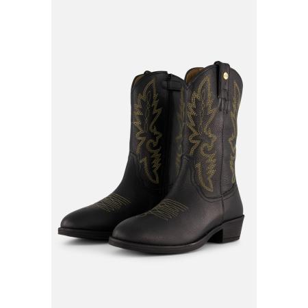 Develab western laarsjes zwart