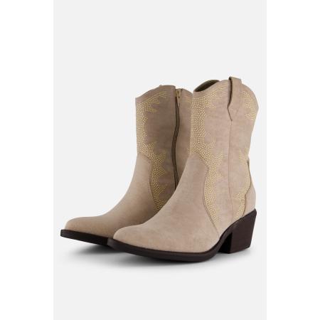 Ann Rocks Cowboylaarzen beige Synthetisch