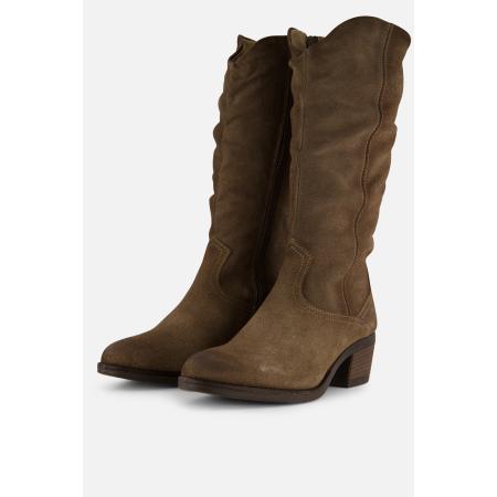 Aqa Hoge laarzen taupe Suede