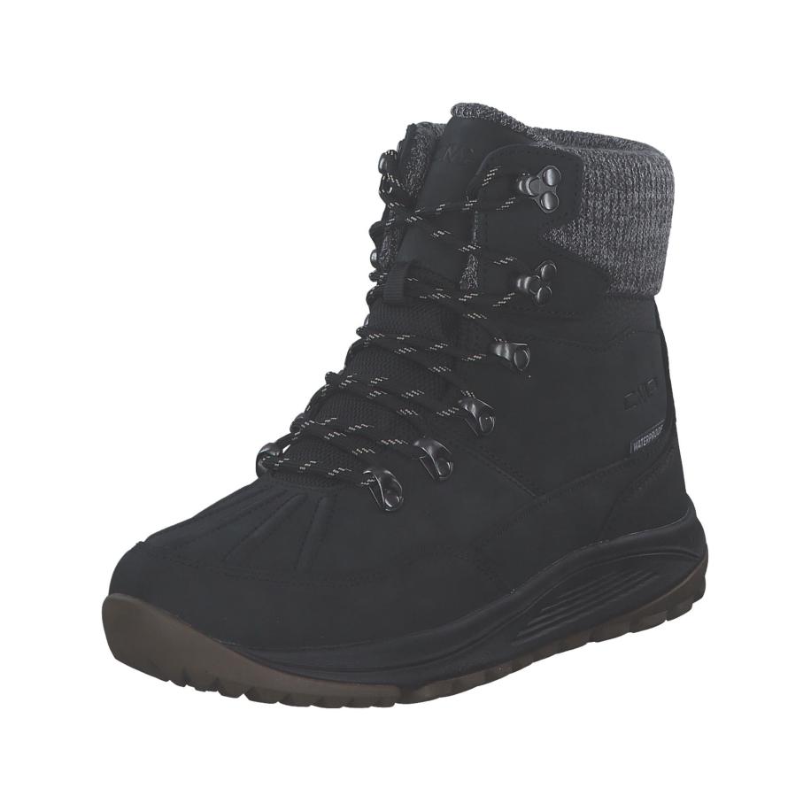 CMP Veterlaarzen NYF 3Q74566 grijs gemêleerd / zwart Zwart