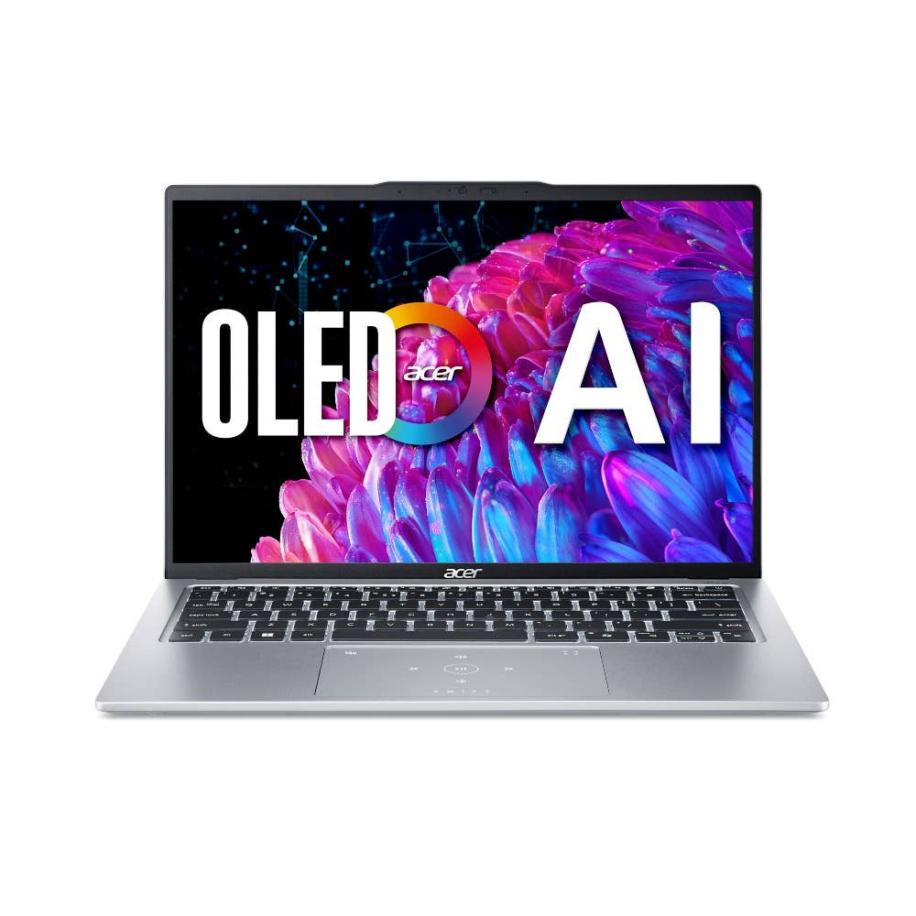 Acer Swift Go 14 OLED Ultradunne Laptop SFG14-73 Zilver - 14-inch Zilver