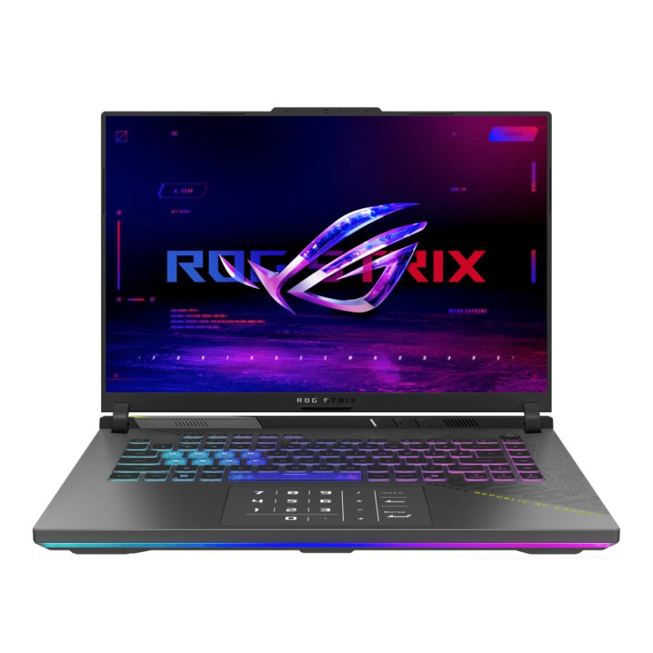 ASUS ROG Strix G16 (2025) G614 | QWERTY-toetsenbord - 16-inch Grijs