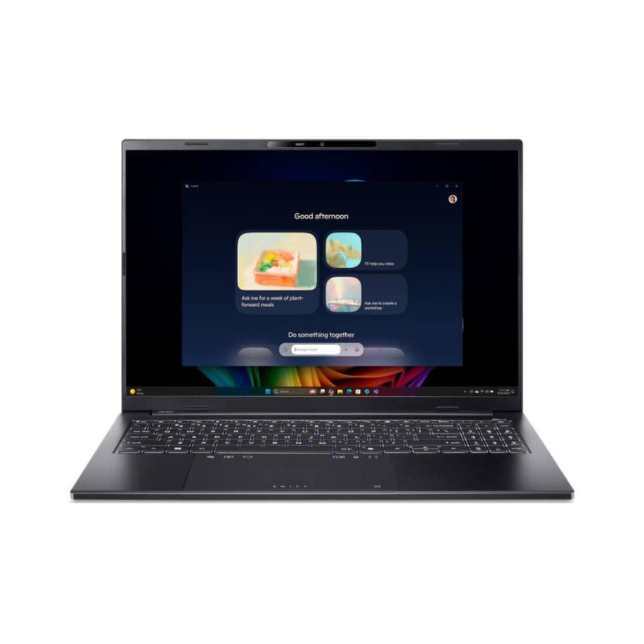 Acer Swift Go 16 AI OLED Ultradunne Laptop SFG16-74 Zwart - 16-inch Zwart