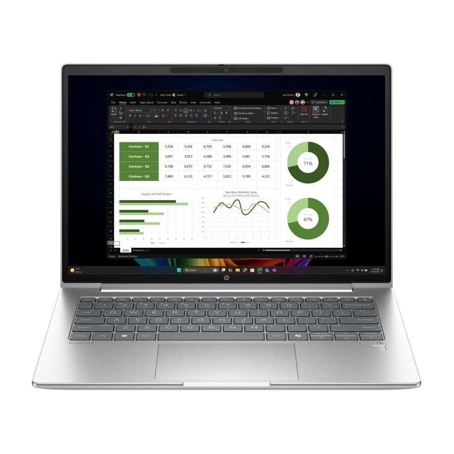 HP ProBook 4 G1q 14” Laptop Zilver