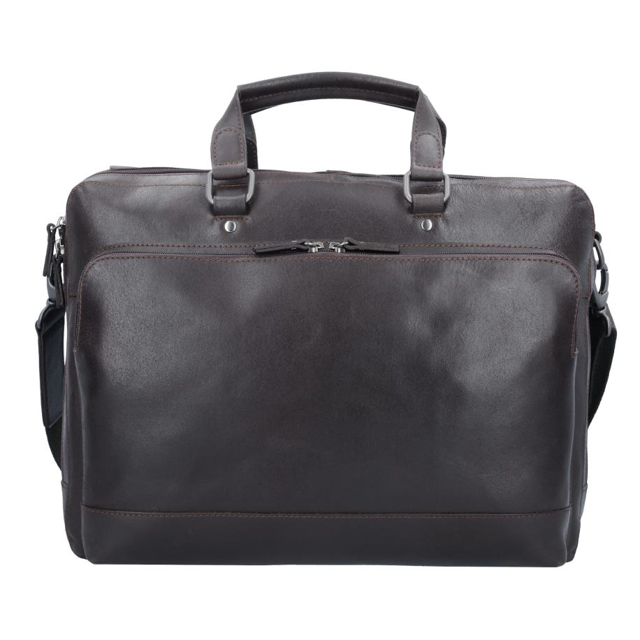 Leonhard Heyden LEONHARD HEYDEN Aktentas Dakota donkerbruin -