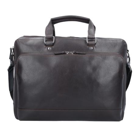 Leonhard Heyden LEONHARD HEYDEN Aktentas Dakota donkerbruin