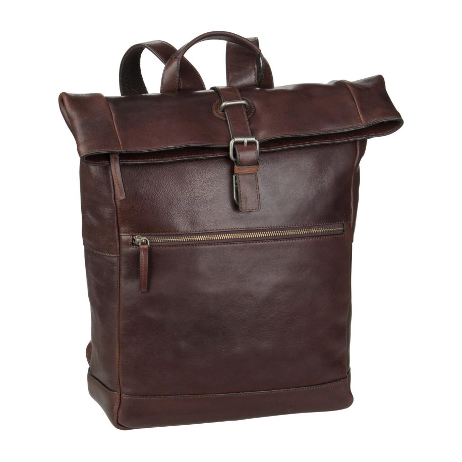 Leonhard Heyden LEONHARD HEYDEN Laptoptas Roma donkerbruin -