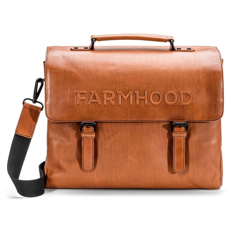 Farmhood Farmhood Aktentas lichtbruin -