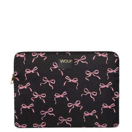 Wouf Laptoptas Daily rosa / zwart