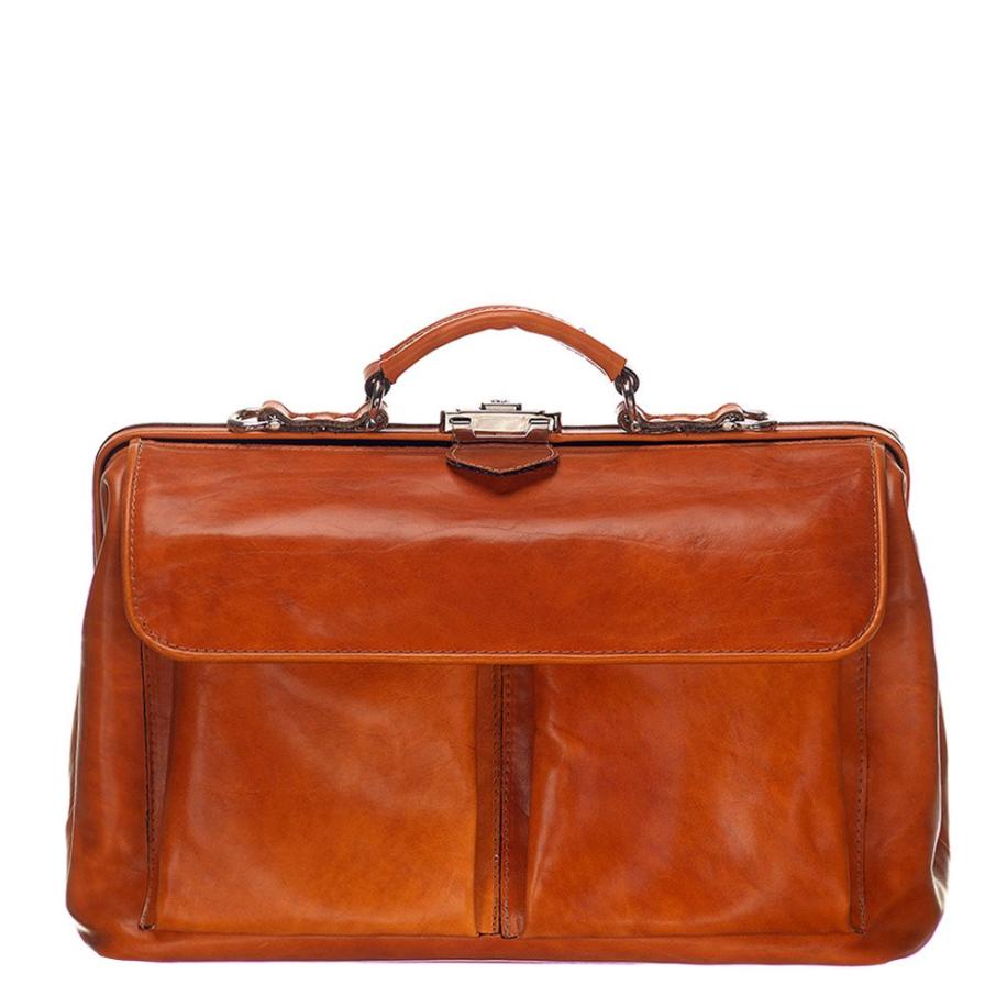 Mutsaers The Doctor 15'' Dokterstas cognac Bruin