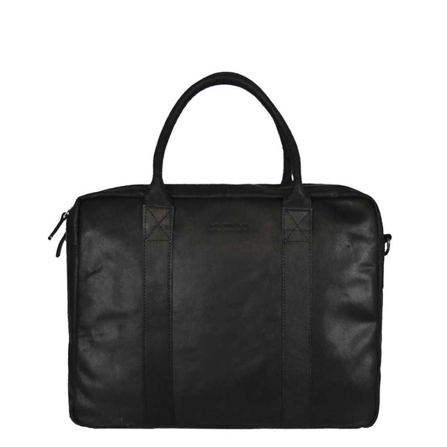 DSTRCT Main Street Workingbag 15.6&apos;&apos; black Zwart