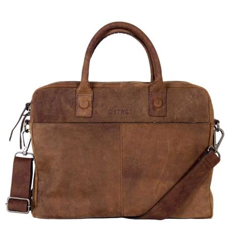 DSTRCT Wall Street Laptopbag 14 brown