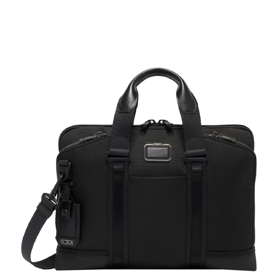 TUMI Alpha Bravo Aviano Academy Brief black Zwart