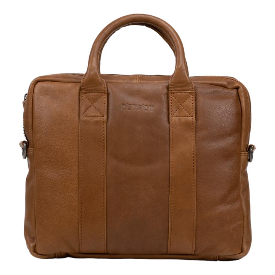 DSTRCT State Street Workingbag 13.3 cognac Bruin