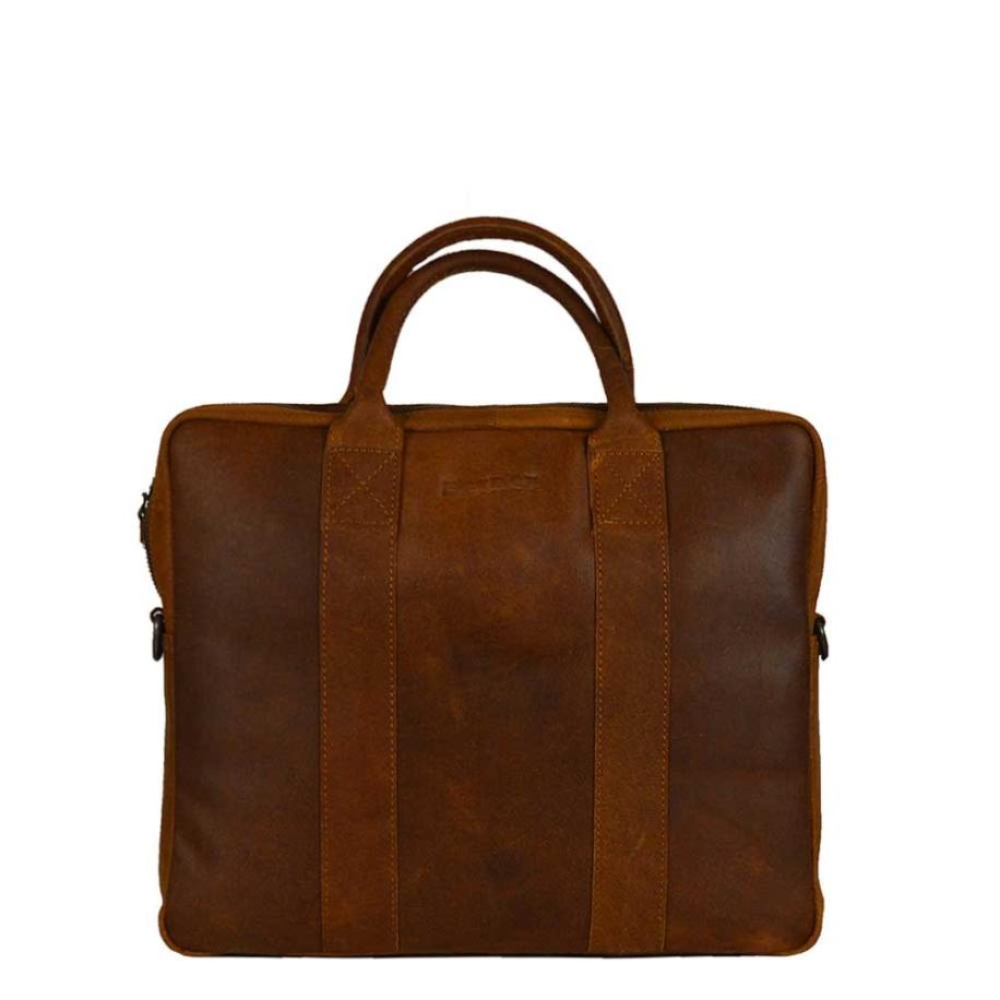 DSTRCT Main Street Workingbag 13.3&apos;&apos; cognac Bruin
