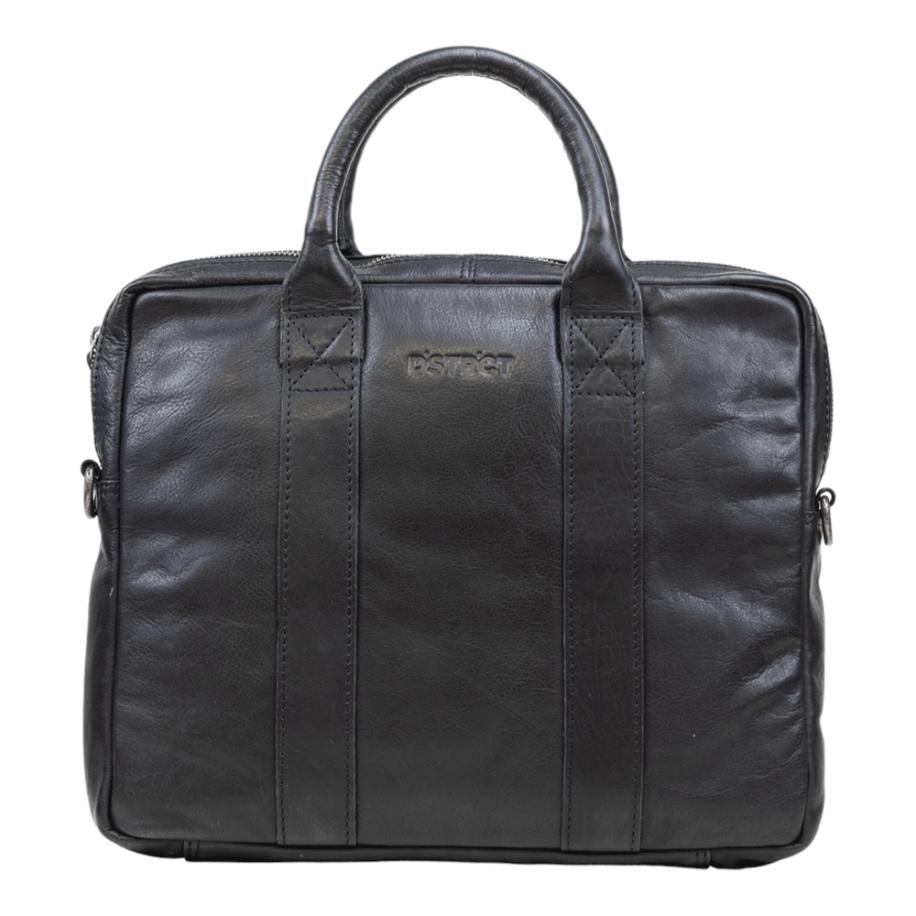 DSTRCT State Street Workingbag 13.3 black Zwart