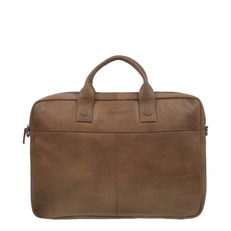DSTRCT Fletcher Street Workingbag 17 cognac