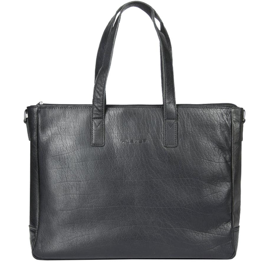 Plevier Agaat Shopper 15.6 black Zwart