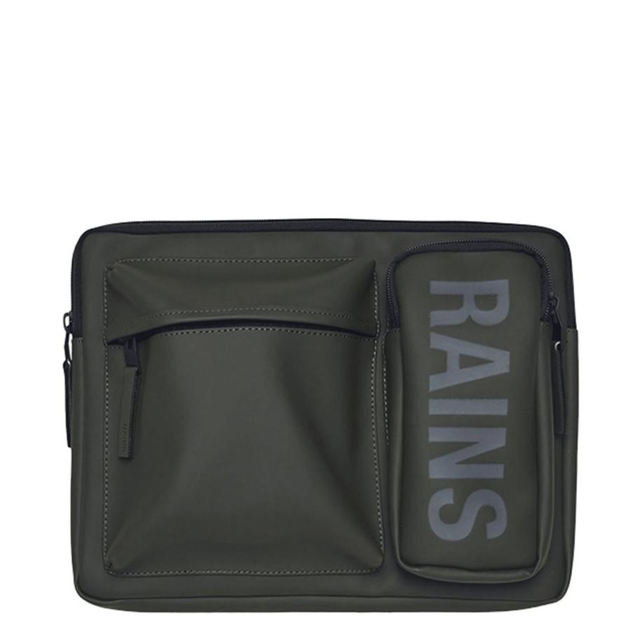 Rains Texel Laptop Case 13-14 W1 green Groen