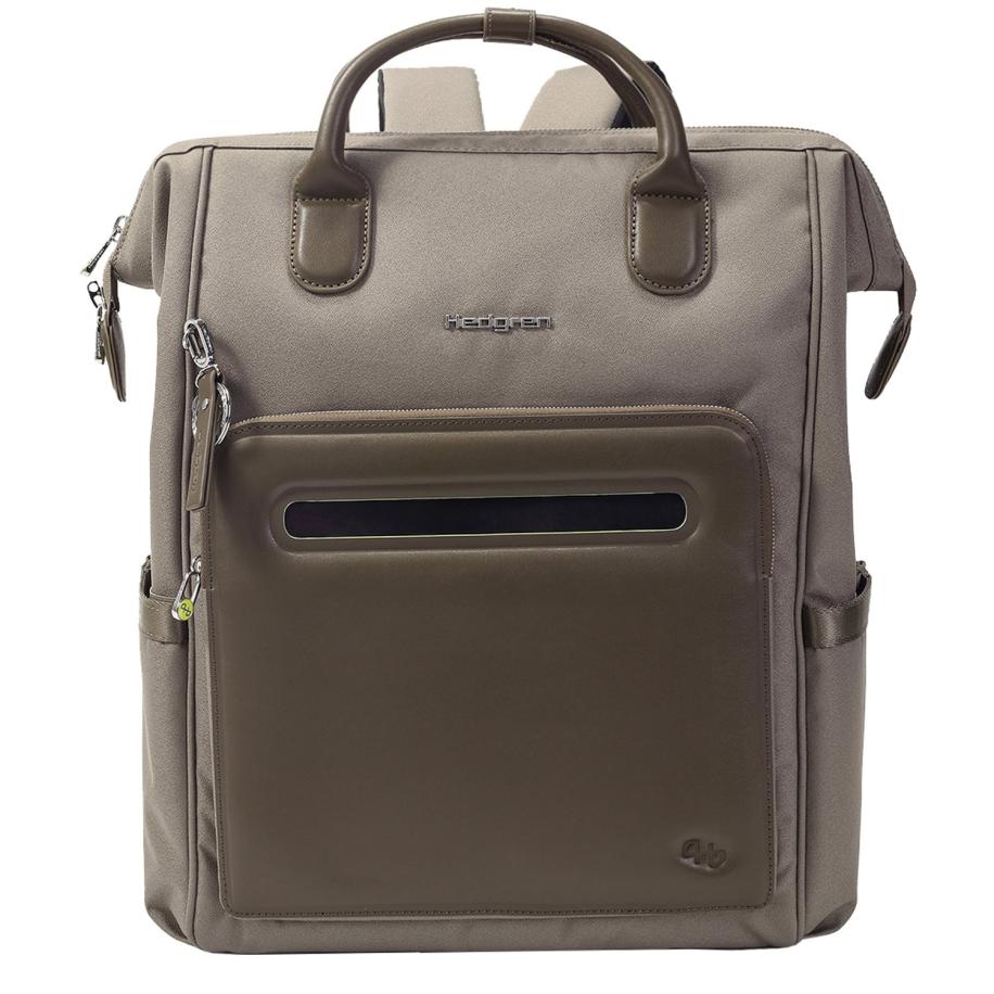 Hedgren Moka RFID Backpack L 15.4 vintage taupe Bruin