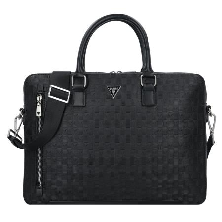 Guess GUESS Aktentas Torino zwart